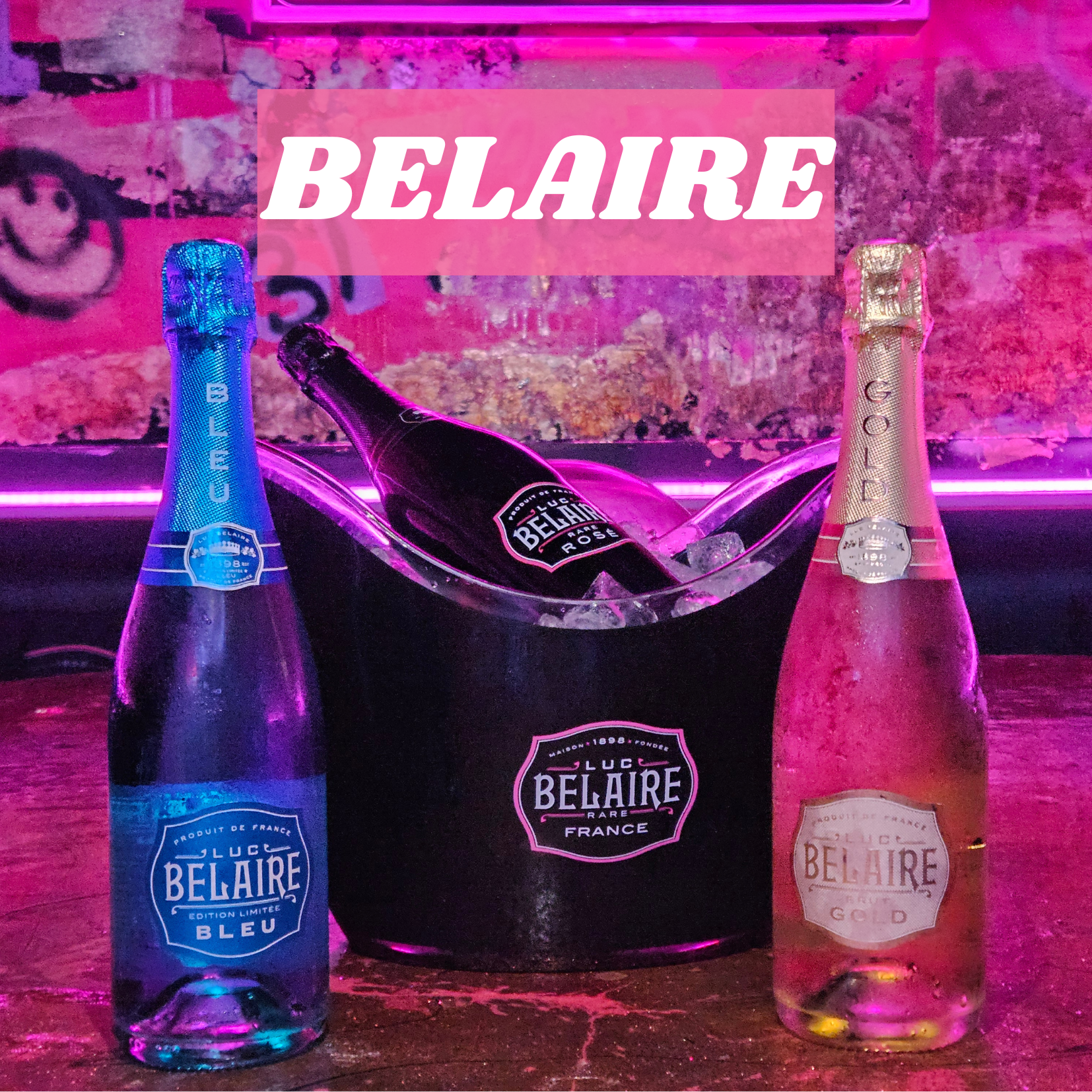 x2 Bottles of BELAIRE "Mix & Match" - Dabbers Social