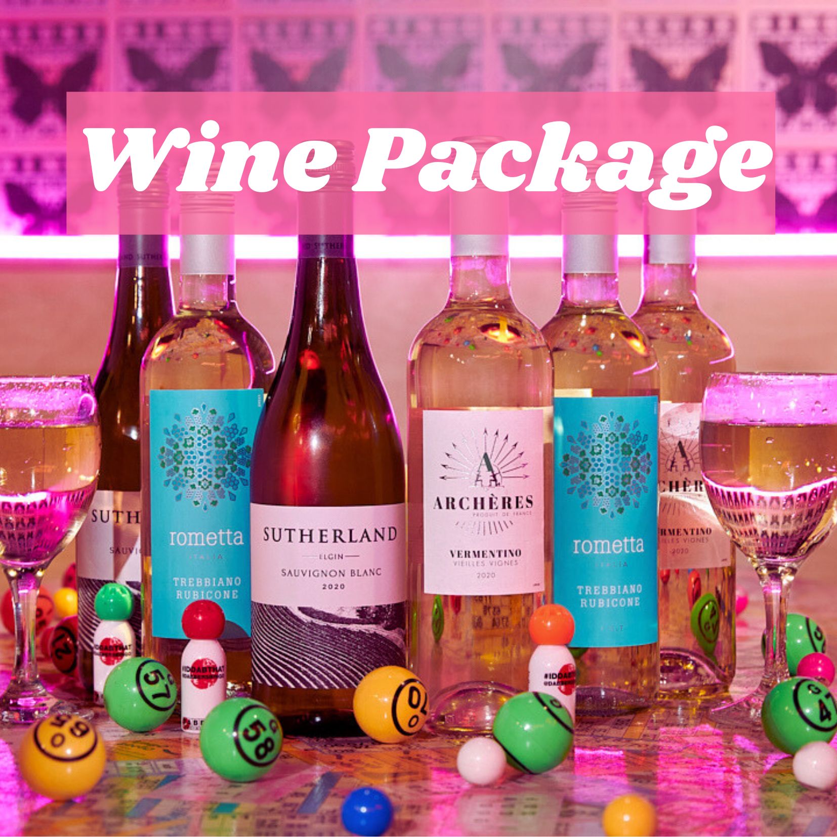 x5 Wine Package (Mix & Match) - Dabbers Social