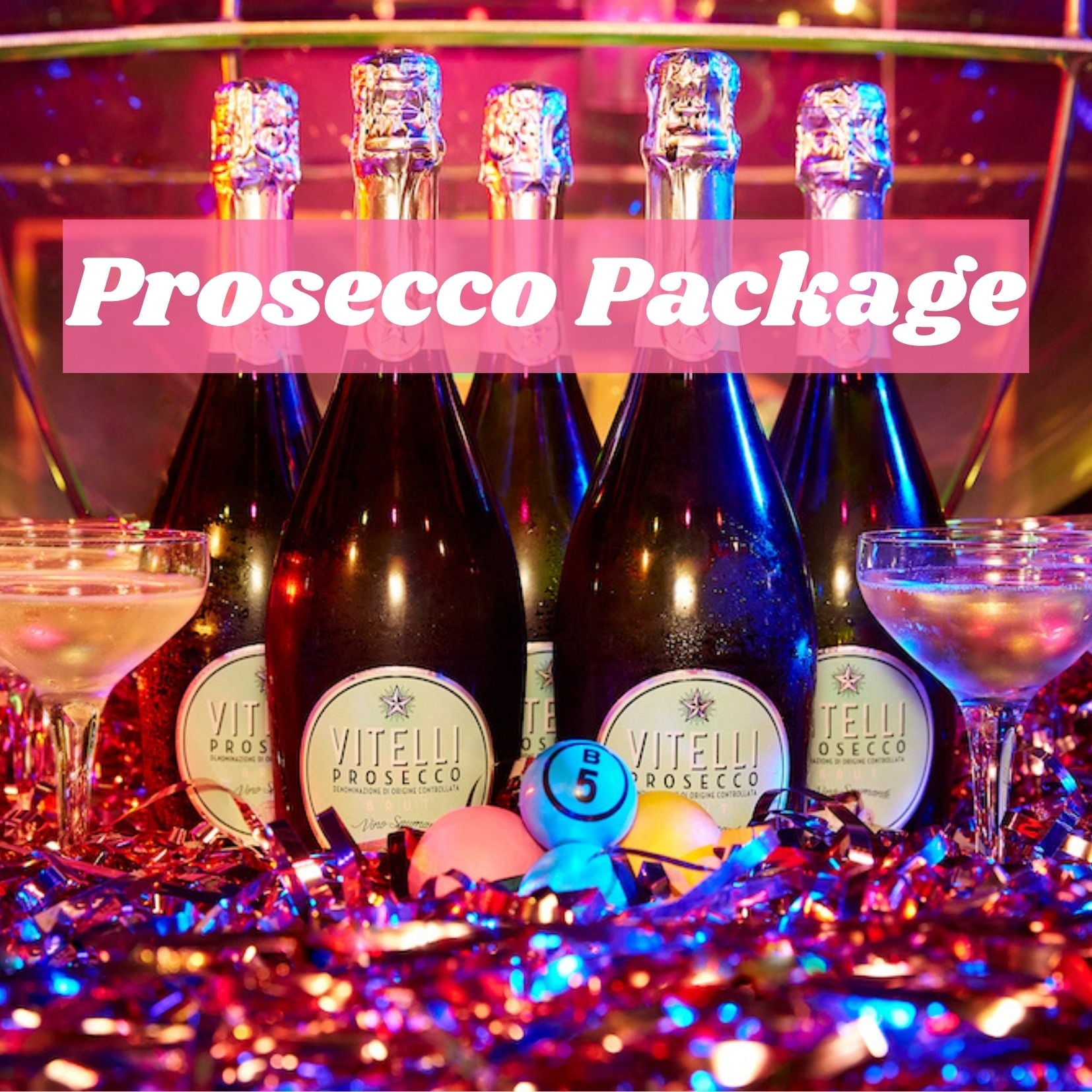 x5 Prosecco Package - Dabbers Social
